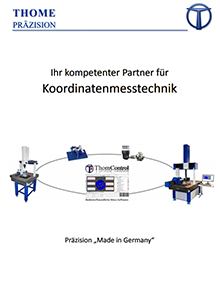 Gesamtkatalog Koordinatenmessmaschinen Made in Germany