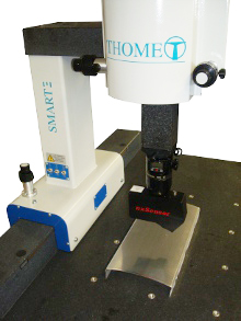 Laserscanner nxSensor an manueller Messmaschine SMART