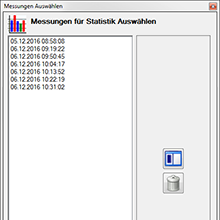 Measuring software ThomControl for coordinate measuring machines with statistical evaluation