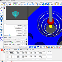 ThomControl measuring software for coordinate measuring machines with scanning function