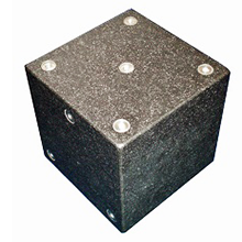 Cubes from granite