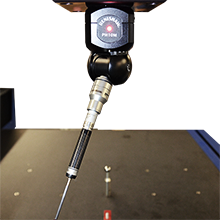 3D CMM with the renishaw probe Ph10M
